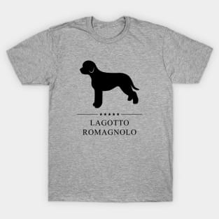 Lagotto Romagnolo Black Silhouette T-Shirt